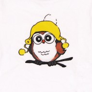 Maglietta Junior Gufo con cuffia